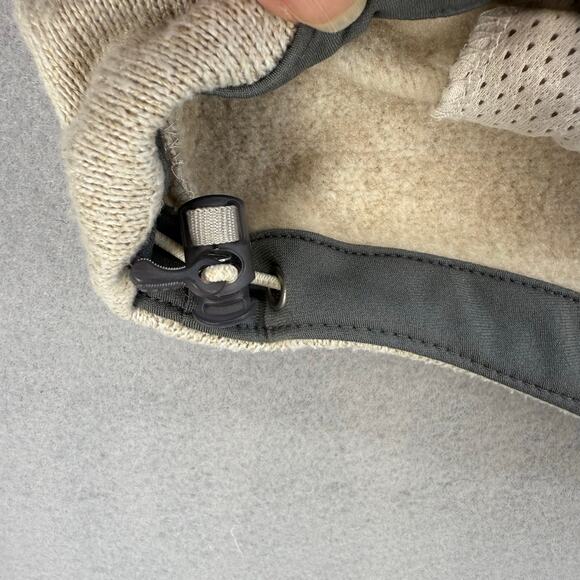 Cabela's Full Zip Sweater Jacket Women's L Beige Full Zip Athleisure High Collar - Picture 8 of 14